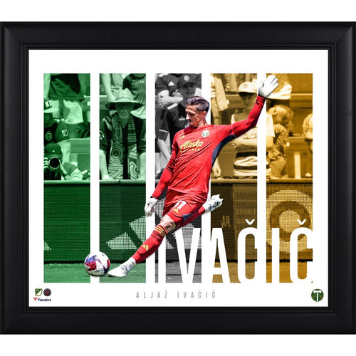 Aljaz Ivacic Portland Timbers Framed 15'' x 17'' Player Core Collage
