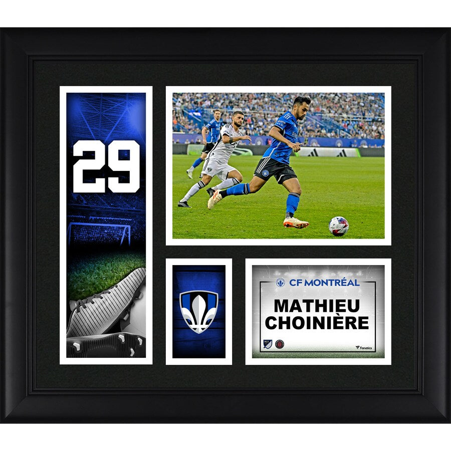 Mathieu Choinière CF Montreal Framed 15'' x 17'' Player Core Collage