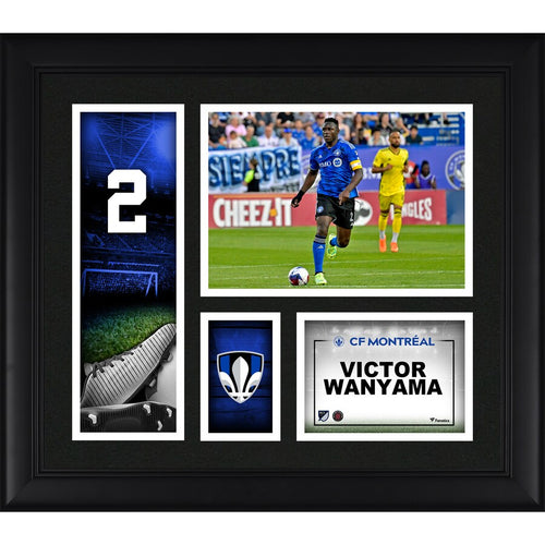 Victor Wanyama CF Montreal Framed 15'' x 17'' Player Core Collage
