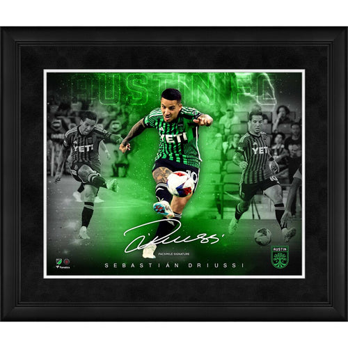 Sebastián Driussi Austin FC Framed 16'' x 20'' Stars of the Game Collage