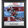 Diego Rubio Colorado Rapids Framed 15'' x 17'' Stitched Stars Collage