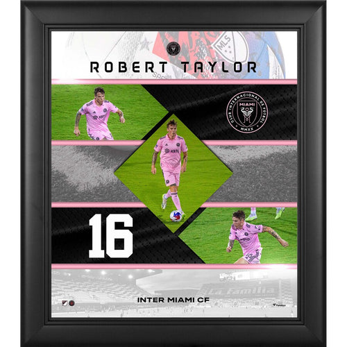 Robert Taylor Inter Miami CF 15'' x 17'' Stitched Stars Collage