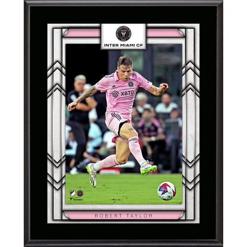 Robert Taylor Inter Miami CF 10.5'' x 13'' Sublimated Player Plaque