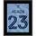 Sporting Kansas City 10.5'' x 13'' Hoops 4.0 Jersey Style Number 23 Sublimated Plaque