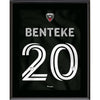 Christian Benteke D.C. United 10.5'' x 13'' Jersey Style Number 20 Sublimated Plaque