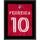 Jesus Ferreira FC Dallas 10.5'' x 13'' Crescendo Jersey Style Number 10 Sublimated Plaque