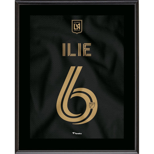 Ilie Sanchez LAFC 10.5'' x 13'' Jersey Style Number 6 Sublimated Plaque