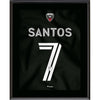Pedro Santos D.C. United 10.5'' x 13'' Jersey Style Number 7 Sublimated Plaque