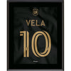 Carlos Vela LAFC 10.5'' x 13'' Jersey Style Number 10 Sublimated Plaque