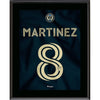 Jose Martinez Philadelphia Union 10.5'' x 13'' Jersey Style Number 8 Sublimated Plaque