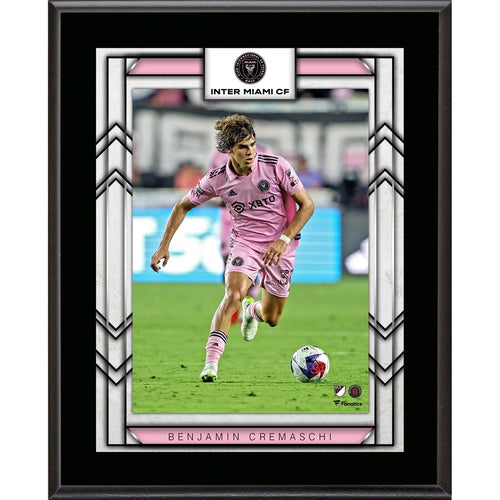 Benjamin Cremaschi Inter Miami CF 10.5'' x 13'' Sublimated Player Plaque
