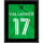 Jon Gallagher Austin FC 10.5'' x 13'' Las Voces Jersey Style Number 17 Sublimated Plaque