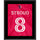 Jared Stroud St. Louis City SC 10.5'' x 13'' City Jersey Style Number 8 Sublimated Plaque