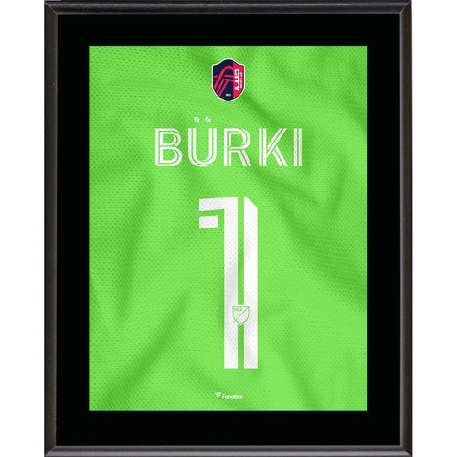 Roman Bürki St. Louis City SC 10.5'' x 13'' Jersey Style Number 1 Sublimated Plaque