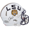 Jayden Daniels LSU Tigers Autographed White Riddell Speed Authentic Helmet