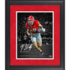 Brock Bowers Georgia Bulldogs Facsimile Signature Framed 11'' x 14'' Photograph