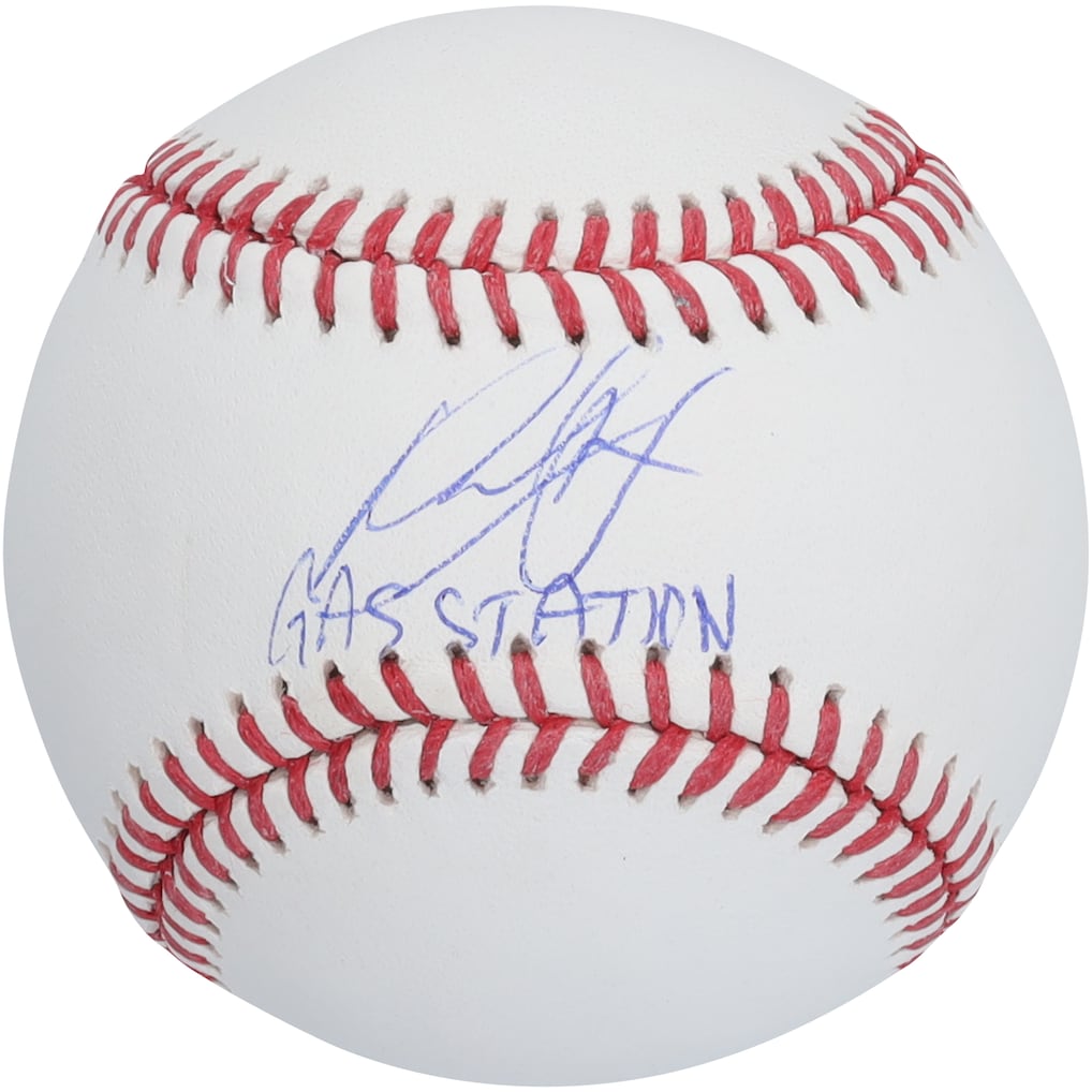 Paul Skenes Pittsburgh Pirates Autographed Baseball with ''Gas Station'' Inscription