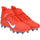 Clemson Tigers Team-Issued Orange and Purple Alpha Pro 2 Nike Cleats from the Football Program