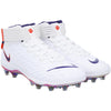 Clemson Tigers Team-Issued White/Purple Force Pro 2 Nike Cleats from the Football Program