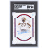 Tyler Nubin Minnesota Golden Gophers Autographed 2024 Panini National Treasures Collegiate Platinum Rookie Signatures #RS-TNN #1/1 SGC Authenticated 9/10 Rookie Card