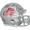 Will Howard Ohio State Buckeyes Autographed 2024 College Football Playoff National Champions Logo Riddell Speed Authentic Helmet with Multiple Inscriptions - Limited Edition #1/25
