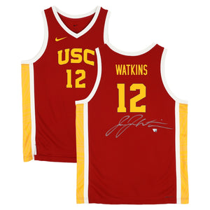 JuJu Watkins USC Trojans Autographed Nike Cardinal Replica Jersey