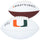 Devin Hester Miami Hurricanes Autographed Rawlings White Panel Football