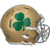 Marcus Freeman Notre Dame Fighting Irish Autographed Riddell Shamrock Speed Authentic Helmet