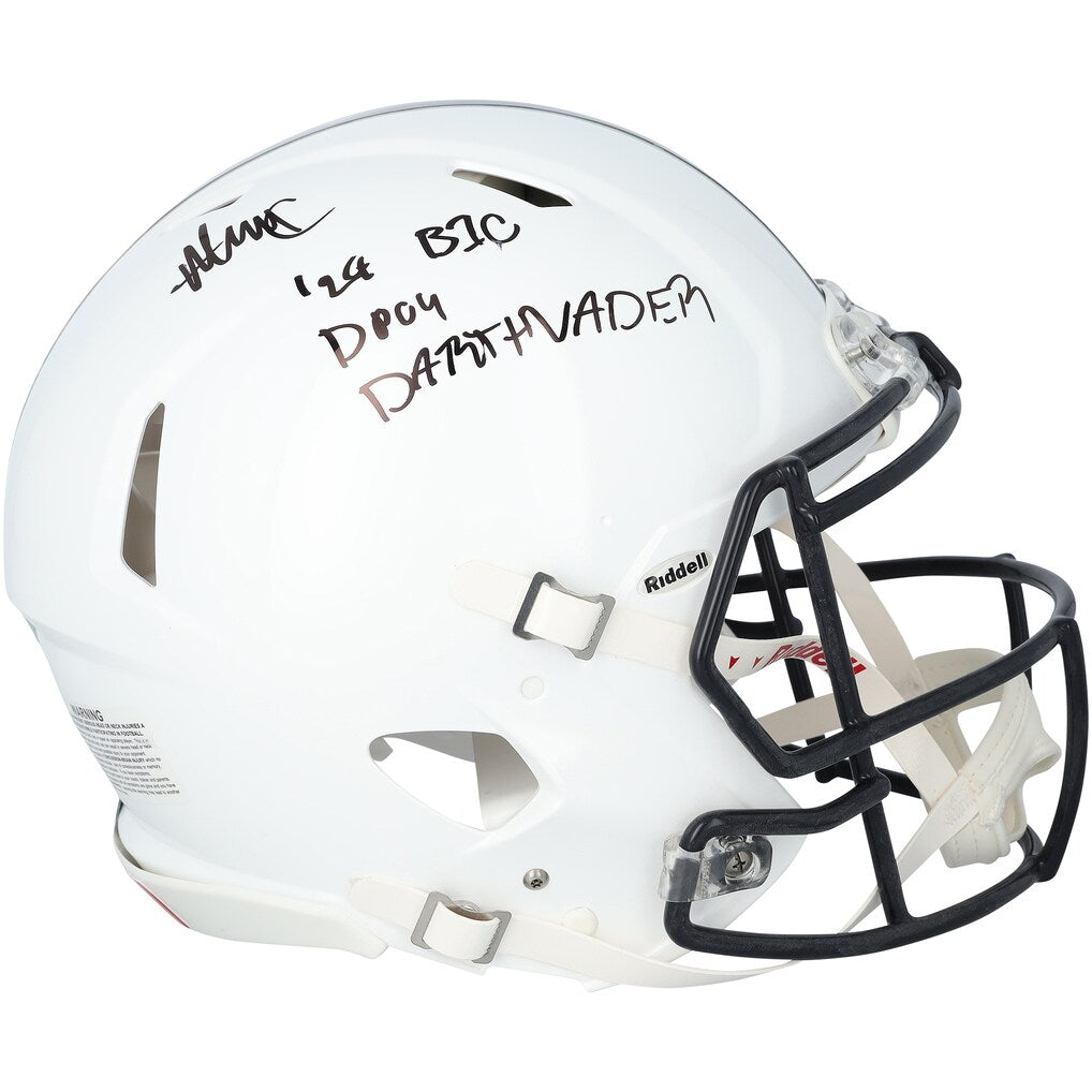 Abdul Carter Penn State Nittany Lions Autographed Riddell Speed Authentic Helmet with Multiple Inscriptions