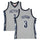 Allen Iverson Georgetown Hoyas Autographed Gray Mitchell & Ness 1995-96 Swingman Jersey with ''95 Big East ROY'' Inscription