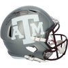 Johnny Manziel Texas A&M Aggies Autographed Riddell Flash Speed Replica Helmet with ''12 Heisman'' Inscription