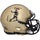 Travis Hunter Colorado Buffaloes Autographed Riddell Gold Heisman Speed Mini Helmet