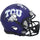 Jack Bech TCU Horned Frogs Autographed Riddell Satin Purple Speed Mini Helmet