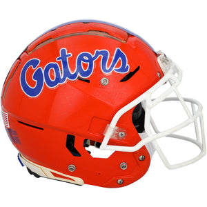 Florida Gators Team-Issued Orange Schutt Helmet from the Football Program - Size L - HH98514865
