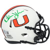 Bernie Kosar Miami Hurricanes Autographed Riddell Lunar Mini Helmet
