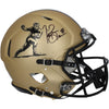 Tim Brown Notre Dame Fighting Irish Autographed Riddell Heisman Gold Speed Authentic Helmet