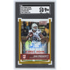 Dak Prescott Mississippi State Bulldogs Autographed 2016 Panini Score First Down Gold #337 #9/10 SGC Authenticated 9/10 Rookie Card
