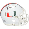 Frank Gore Miami Hurricanes Autographed Riddell Speed Mini Helmet