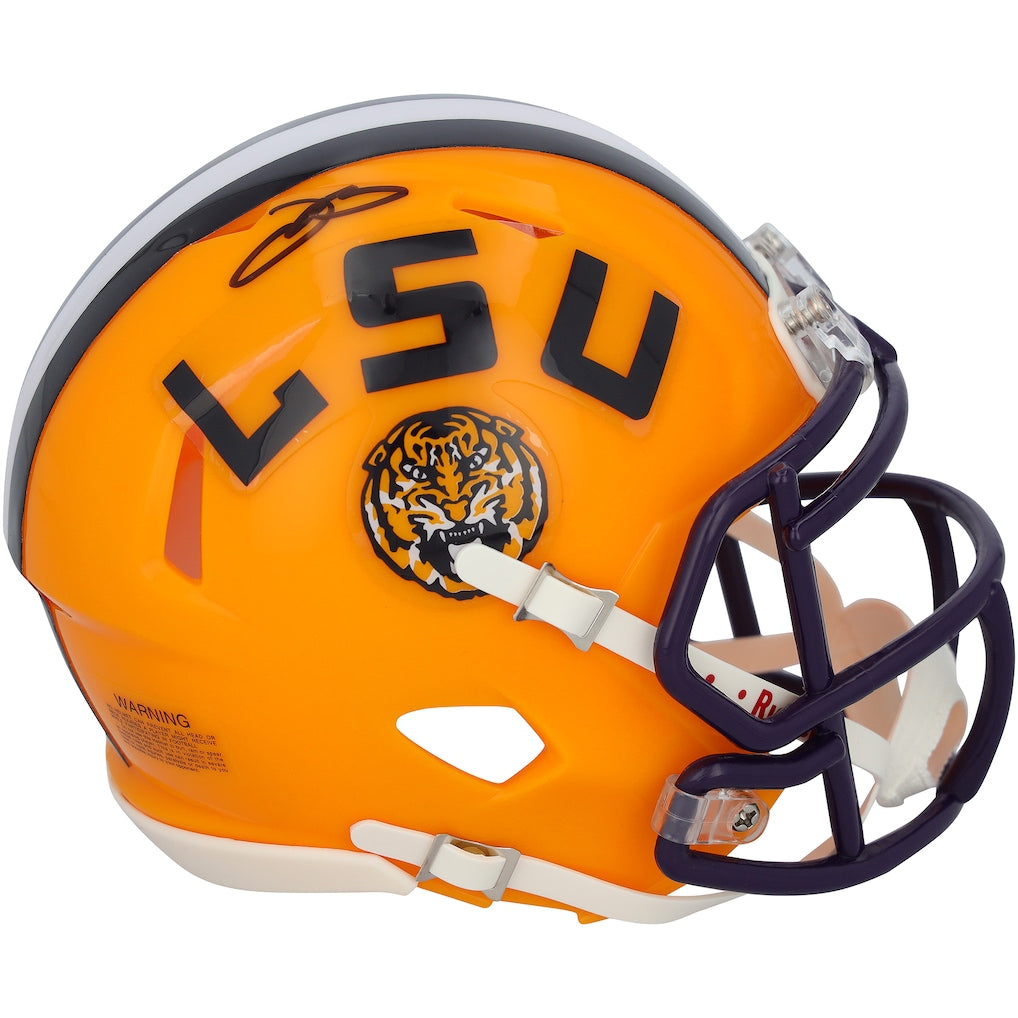 Odell Beckham Jr. LSU Tigers Autographed Riddell Speed Mini Helmet