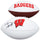 T.J. Watt Wisconsin Badgers Autographed Jardin White Panel Football