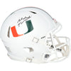 Malachi Toney Miami Hurricanes Autographed Riddell Speed Authentic Helmet