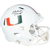 Malachi Toney Miami Hurricanes Autographed Riddell Speed Replica Helmet