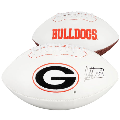 Todd Gurley Georgia Bulldogs Autographed White Panel Football