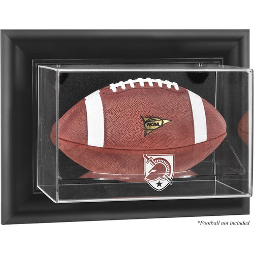 Army Black Knights Black Framed (2015-Present Logo) Wall-Mountable Football Display Case