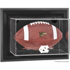 North Carolina Tar Heels Black Framed (2015-Present Logo) Wall-Mountable Football Display Case