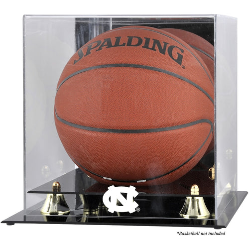 North Carolina Tar Heels Golden Classic (2015-Present Logo) Basketball Display Case with Mirror Back