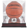 Army Black Knights Mahogany Antique Finish (2015-Present Logo) Basketball Display Case with Mirror Back