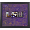 LSU Tigers Framed 15'' x 17'' Team Heritage Collage