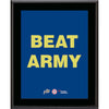 Navy Midshipmen 2015 Beat Army 10.5'' x 13'' Sublimated Plaque