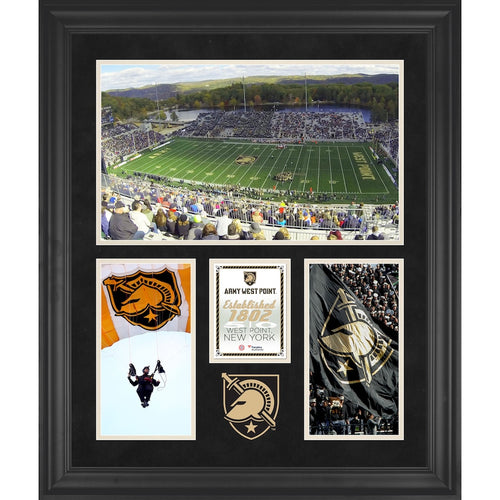 Army Black Knights Michie Stadium Framed 20'' x 24'' 3-Opening Collage